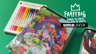 Diario TintaUNITA FRAFFROG🐸🎨✏️ [upl. by Sev]