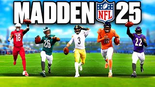 I Played with EVERY NFL Team in Madden 25 [upl. by Sabah]