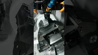 Engine Block CNC Machining TimeLapse on 5Axis Vertical Machining Center [upl. by Kingsbury]