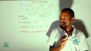 Exames Nacionais 10 Classe Entenda como resolver Exercícios sobre oscilações de Ondas Mecânicas [upl. by Trenna]