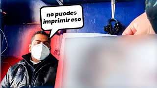 IMPRIMIENDO IMÁGENES N0P0R EN UN CYBER 🥵  Reacción a PRANKEDY [upl. by Shirberg]