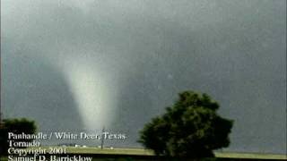 Panhandle to White Deer Texas Wedge Tornado [upl. by Hilde]