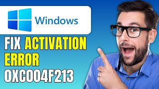 Fix Windows 1011 Activation Error 0xC004F213 Windows Is Not Activated  2024 [upl. by Marietta]