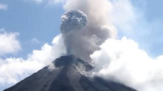 ARENAL VOLCANO Erupting [upl. by Dougy11]