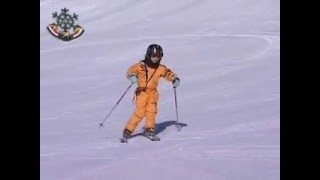 Tests enfants 3ème étoile Ecole du ski français [upl. by Ydnat]