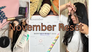 Monthly reset🍂 November reset [upl. by Alfeus]