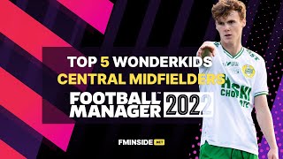 FM22 Wonderkids Central Midfielders [upl. by Ally73]