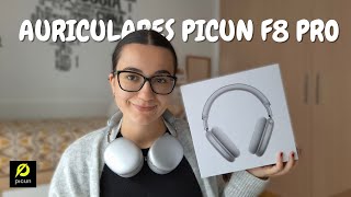 PICUN F8 PRO 🎧  AURICULARES BLUETOOTH con CANCELACIÓN de RUIDO [upl. by Lyckman]