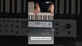 je te laisserai des mots  piano cover 🪻 [upl. by Irotal]