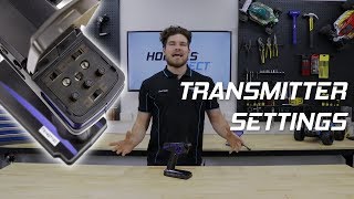 How to Understanding and Adjusting Basic RC Hobby 24Ghz Transmitter Settings [upl. by Enifesoj]