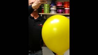 AMEO ESSENTIAL OIL Lemon Oil Balloon Pop  in Balloon Store [upl. by Aihcats137]