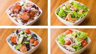 5 Recetas de Ensaladas Para Bajar de Peso Saludables amp Fáciles [upl. by Fionna691]