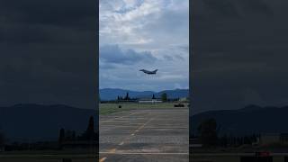 Eurofighter Typhoon training at Grosseto Air Base aviation aeronauticamilitare eurofighter efa [upl. by Gnem809]