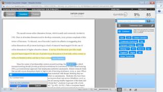 Grade a Turnitin Assignment from Blackboard Learn [upl. by Htinnek109]