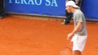 Koellerer insults an umpire ATP Challenger PEKAO OPEN Szczecin POLAND [upl. by Tabbatha]