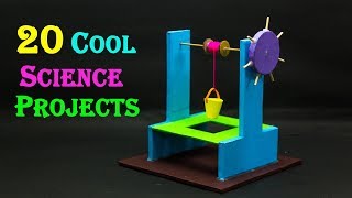 20 Cool Science Projects For School Students [upl. by Thaine]