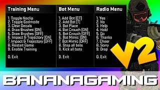 CSGO  IMPROVED RADIO MENUS V2 Download [upl. by Burd298]