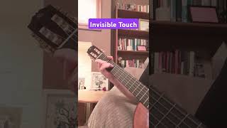 Genesis Invisible Touch  Fingerstyle Guitar [upl. by Dorwin111]