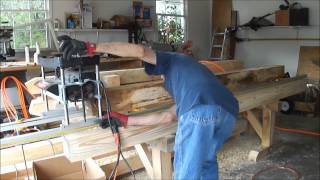 Modified 12quot bench planer Part 2 of 3 wdetail close ups amp description [upl. by Naillig]