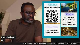 Prayer Hour Devotion Tues10thSept2024 with Paul Olashore [upl. by Zetrok]