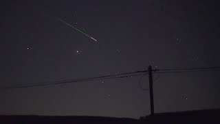 1 Min of Shooting Stars Live View  Perseid Meteor Shower 2020 [upl. by Grekin]