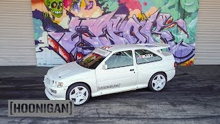 HOONIGAN DT 129 Ken Blocks 1991 Ford Escort Cosworth Group A Rally Car [upl. by Schilit]