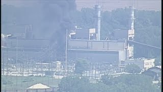 Fire at KCPampL’s Hawthorne plant [upl. by Mensch]