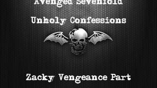 Avenged Sevenfold  Unholy Confessions Backing Track With Zacky Veneance Guitar Part  With Vocals [upl. by Otrebire]