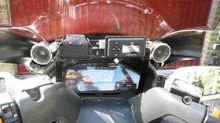 Suzuki Burgman 650 executive Shark audio radio MP3 player [upl. by Asenad]