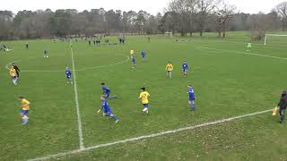 Burghfield U14 vs Godalming town U14 13124 [upl. by Airotna]