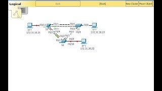 CCNA v6 Packet Tracer 3315 Configuring PVST [upl. by Oznola622]