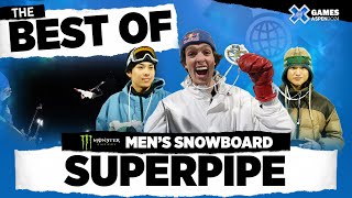 BEST OF Monster Energy Men’s Snowboard SuperPipe  X Games Aspen 2024 [upl. by Llertnov]