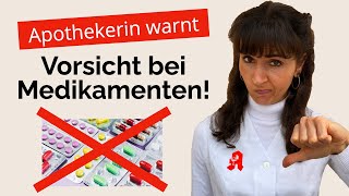 Apothekerin spricht Klartext Willst du chronisch gesund bleiben nimm keine Medikamente voreilig [upl. by Ennovi]