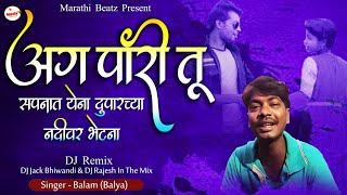 Ag Pori Tu Sapnat Yena Dj Remix  Aag Duparche Nadivar Yena DJ  Balu Singer Shahapur  adivasi song [upl. by Ahseila782]