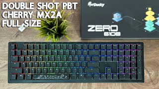 DUCKY ZERO 6108  Full Size Keyboard w Outstanding Price Tag [upl. by Shaffer321]