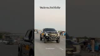 karachi Tundra vs Ford Shelby or ford Raptor foryou shorts subscribe karachisportscars [upl. by Aldarcy]