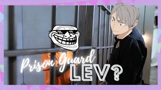 Lev is the most gullible prison guard EVER  Key amp Peele skit  Haikyuu texts  Birthday Special [upl. by Doownyl]