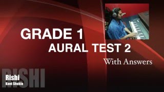 Grade 1  Practice Aural Test 2 with Answer for Trinity Exam [upl. by Dubois816]