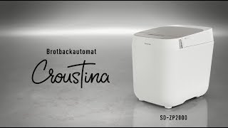 Brotbackautomat für besonders knusprige Kruste Croustina SDZP2000  Panasonic Produktvorstellung [upl. by Harbison771]