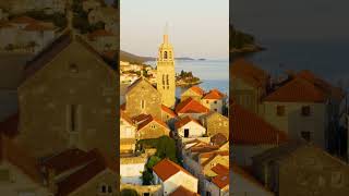 Korcula town Croatia 4k [upl. by Airalav946]