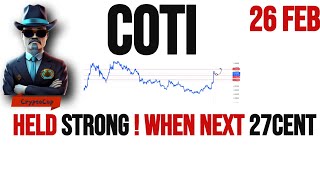 Coti Price Prediction amp Analysis  News Update 26 feb 2024 [upl. by Sansbury546]