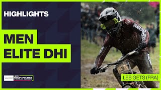 Les Gets  Men Elite DHI Highlights  2024 WHOOP UCI Mountain Bike World Cup [upl. by Slrahc]