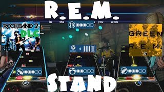 REM  Stand  Rock Band 2 DLC Expert Full Band October 5th 2010 [upl. by Maxentia81]