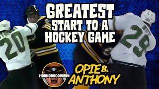 Opie amp Anthony  Greatest Start To A Hockey Game  Feb 2011 [upl. by Deraj740]