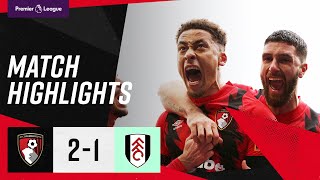 Tavernier returns to net STUNNING goal  AFC Bournemouth 21 Fulham [upl. by Enael]