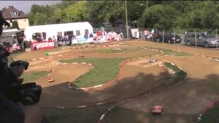 TLR 22 SCT wins RC race on clay track [upl. by Nagam]