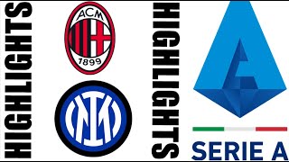 Inter vs Milan 12 Highlights  Serie A 20242025 [upl. by Fortier]