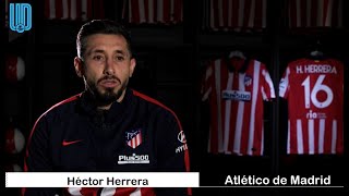 Entrevista con Héctor Herrera previo al Real Madrid vs Atlético de Madrid [upl. by Nirak983]