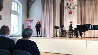 Jugend Musiziert Preisträgerkonzert Regionalwettbewerb Freiburg  Kategorie Musical  04032018 [upl. by Nalon25]