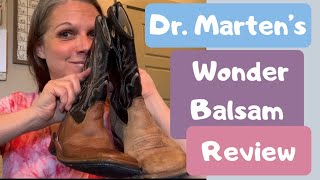 Dr Marten’s Wonder Balsam review drmartens wonderbalsam boots resellertricks boothacks [upl. by Essenaj]